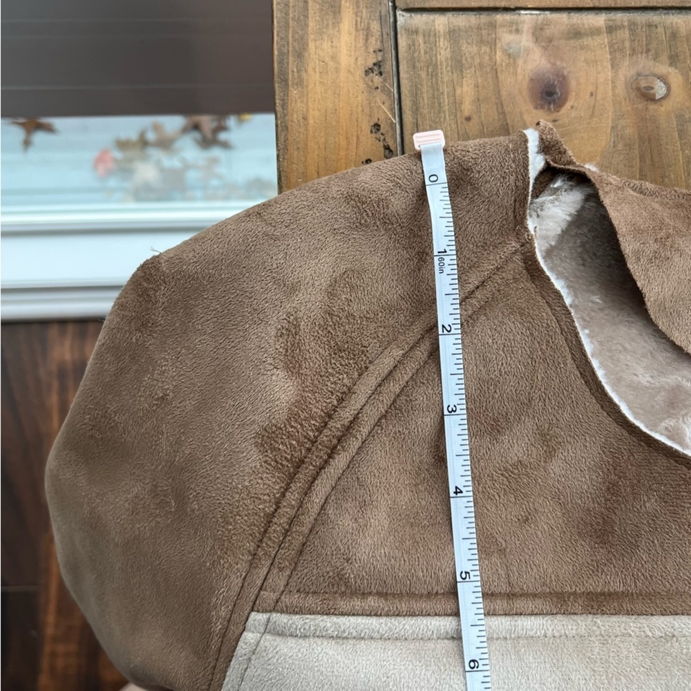 Sam Elderman Patchwork Aiden Color-Block faux She… - image 13